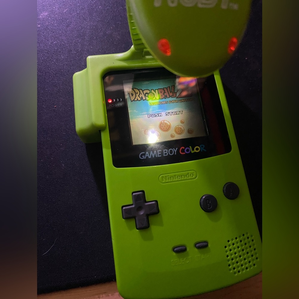 GAMEBOY COLOR KIWI / INCLUDES LIGHT TESTED AND WORKING! - Picture 1 of 7